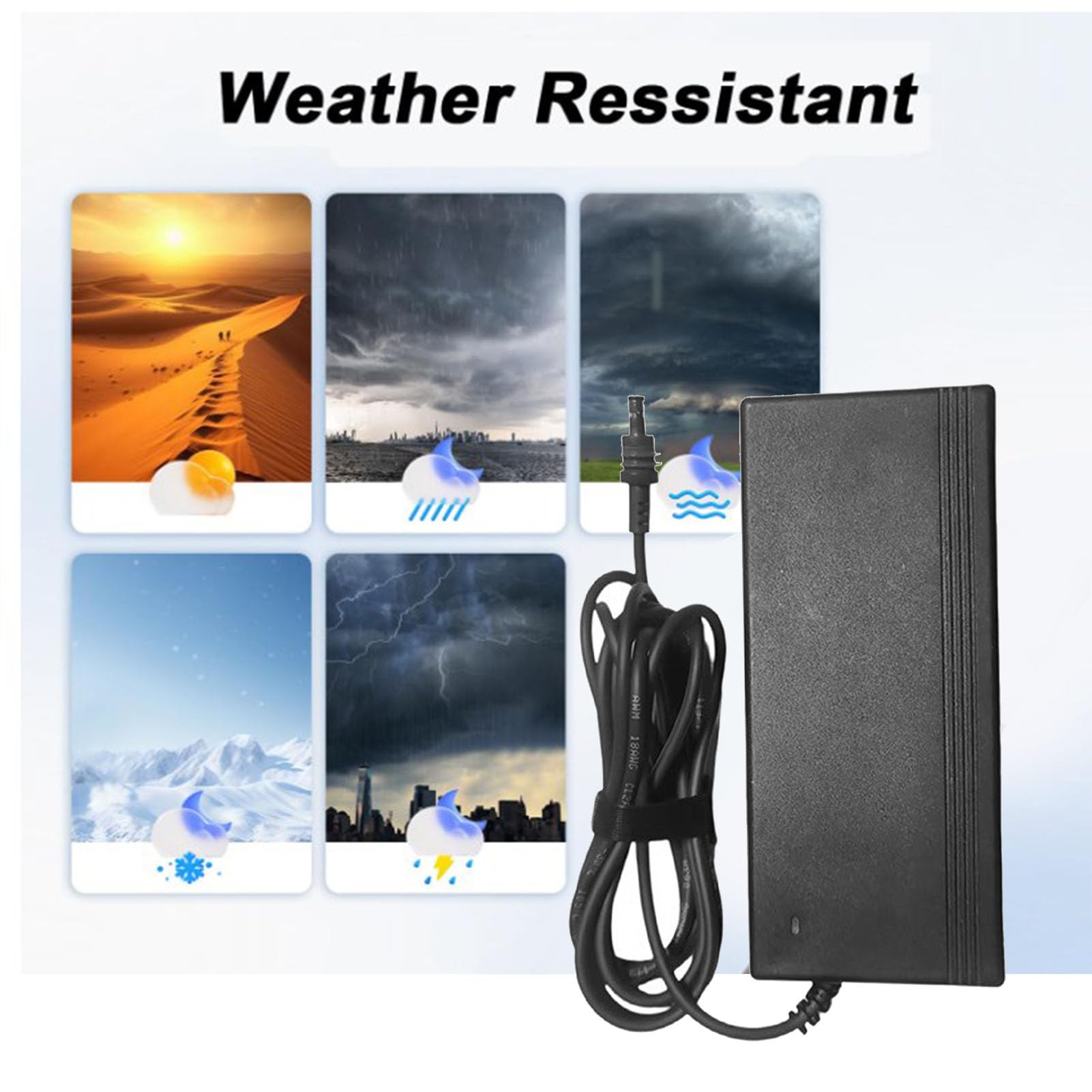 Cavo di Ricarica CC Mini Satellitare GEN3 - Adattatore Portatile Compatto per Un'alimentazione Affidabile - Ideale per il Campeggio - Materiale PC - 1 Cavo