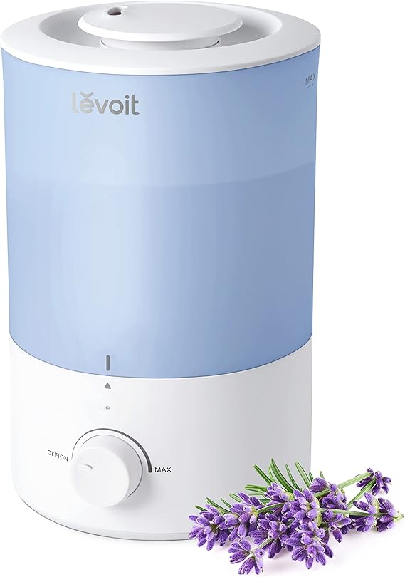 LEVOIT Humidifiers for Bedroom & Dual 150 Humidifiers for Bedroom Large Room