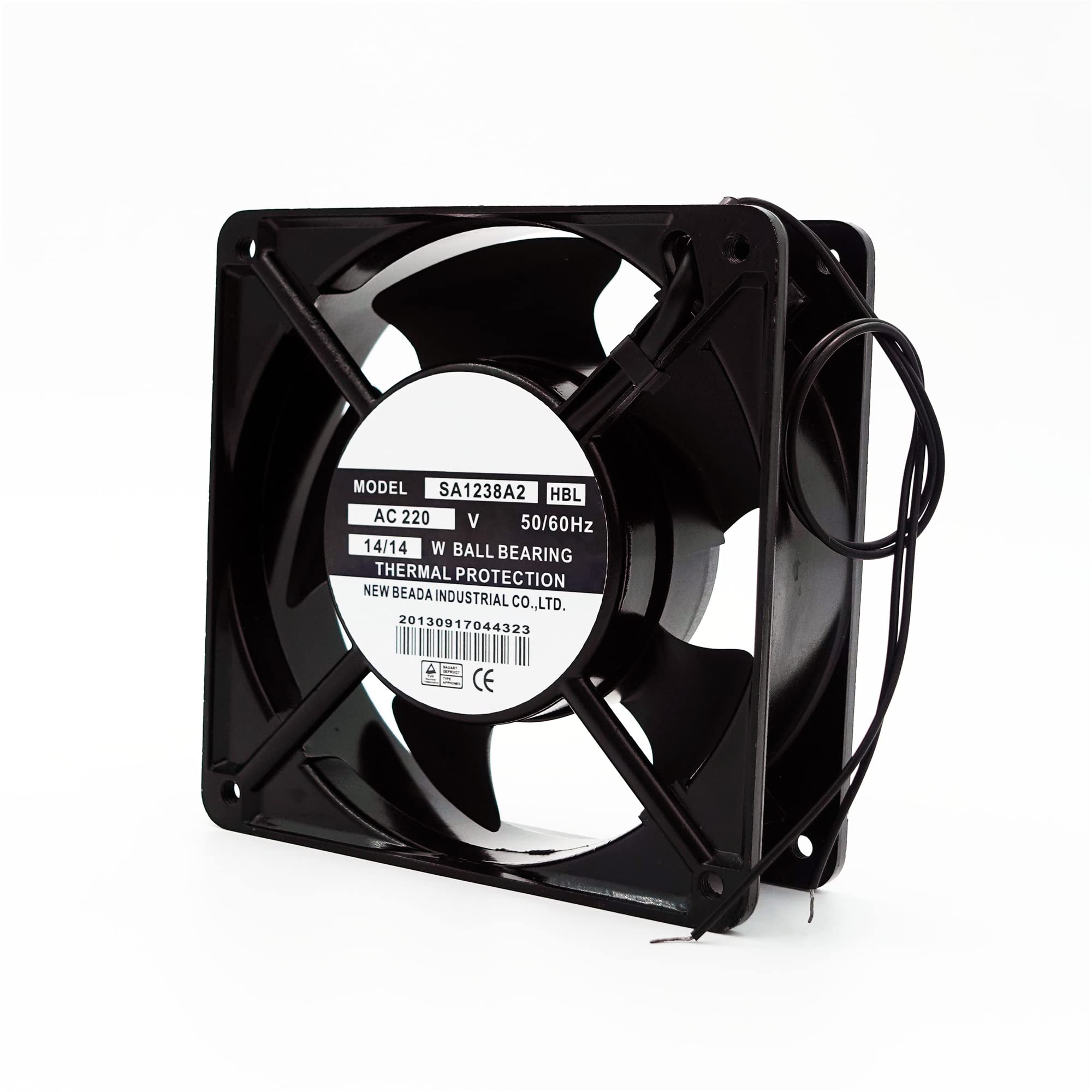 Ventilateur PC SEADA SA1238A2 - 12cm, 2 Broches, 220-240V - Neuf Sous Blister