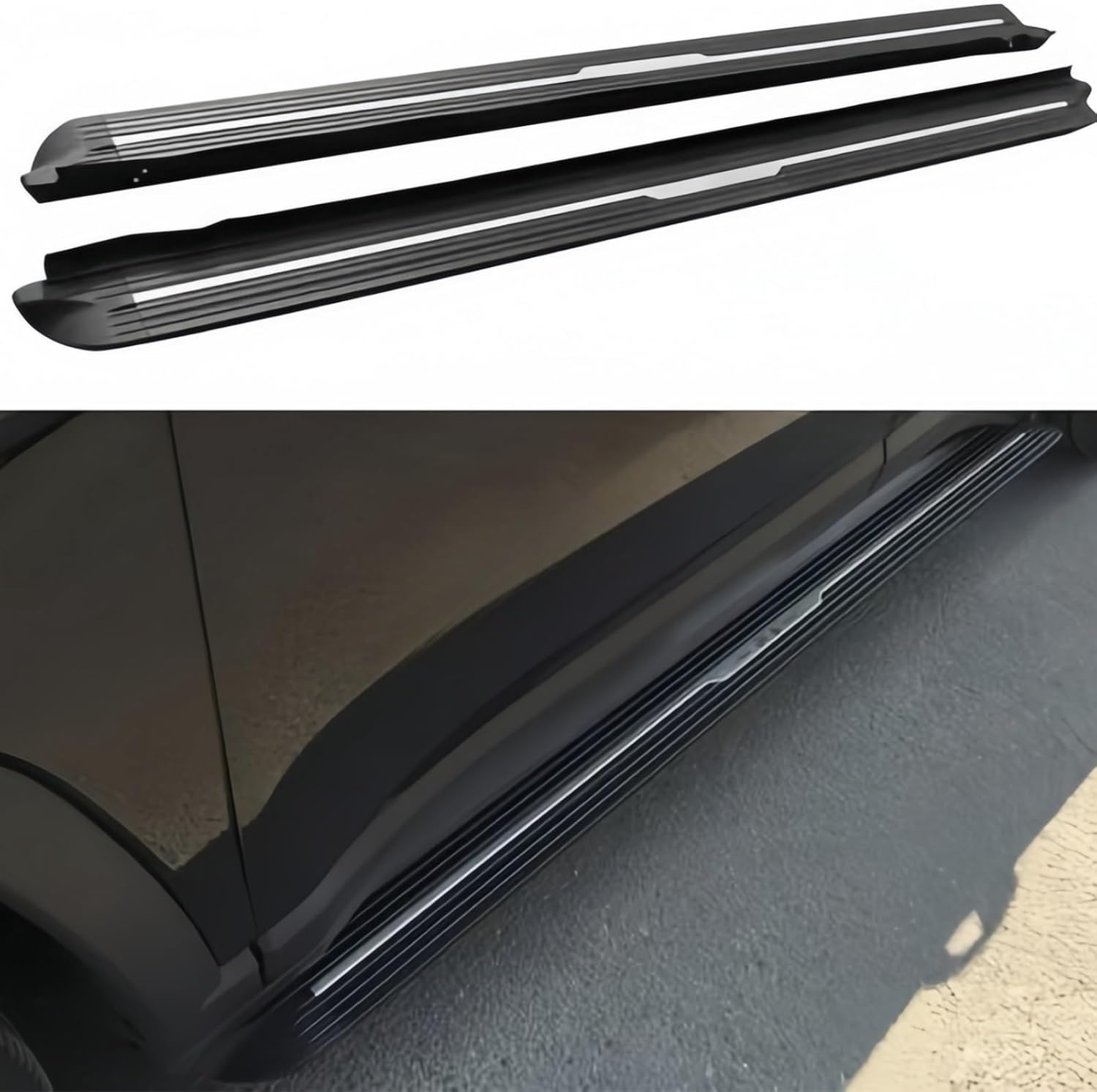 Fixed Door Side Step Running Board Bar Compatible for Peugeot 3008 2016-2020