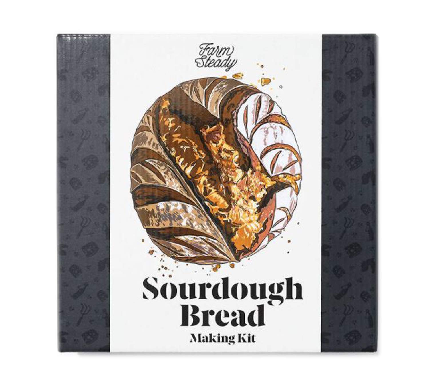 Buy Farm Steady Sourdough Bread Kit! Includes Natural Fiber