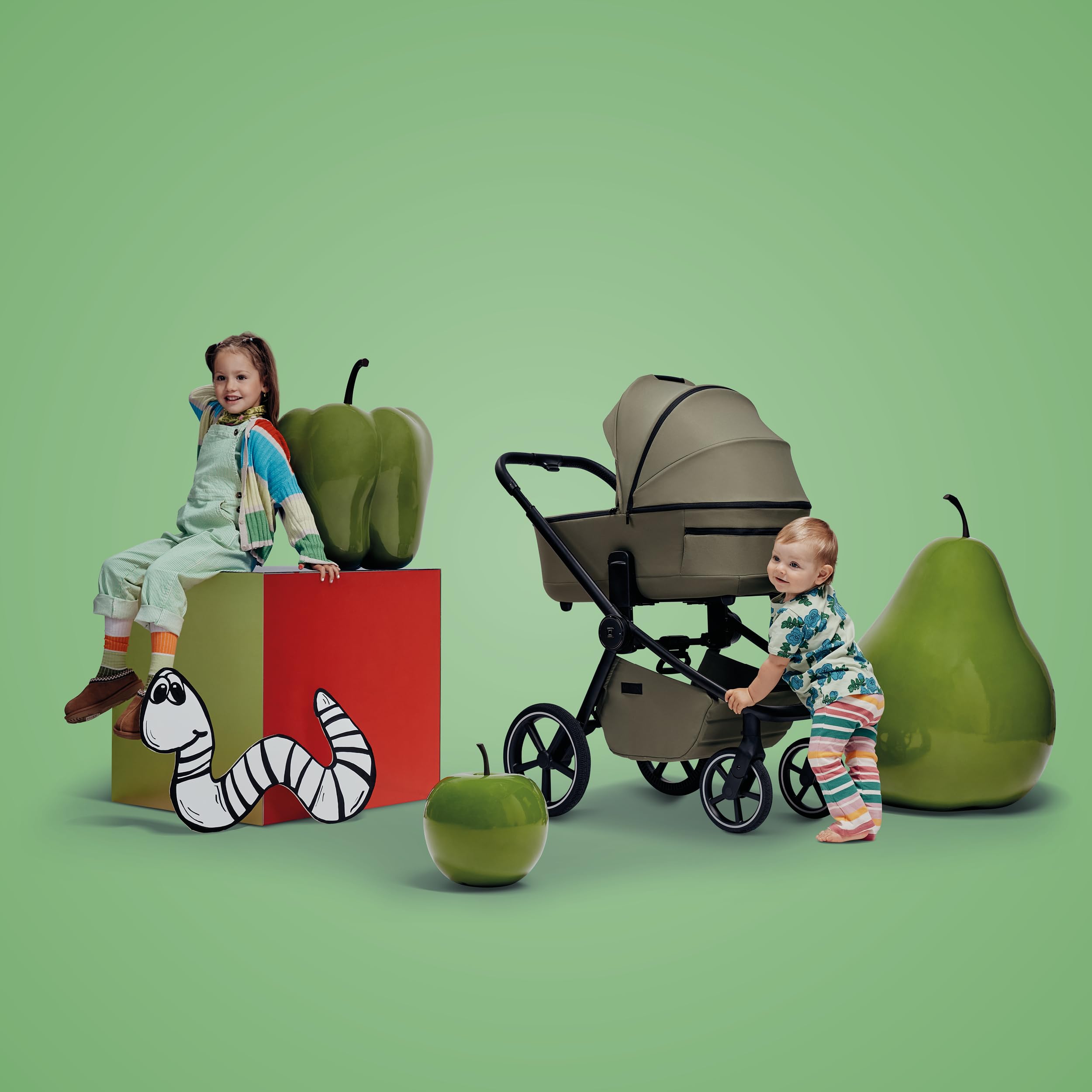 Kombikinderwagen Resea 2.0 moss