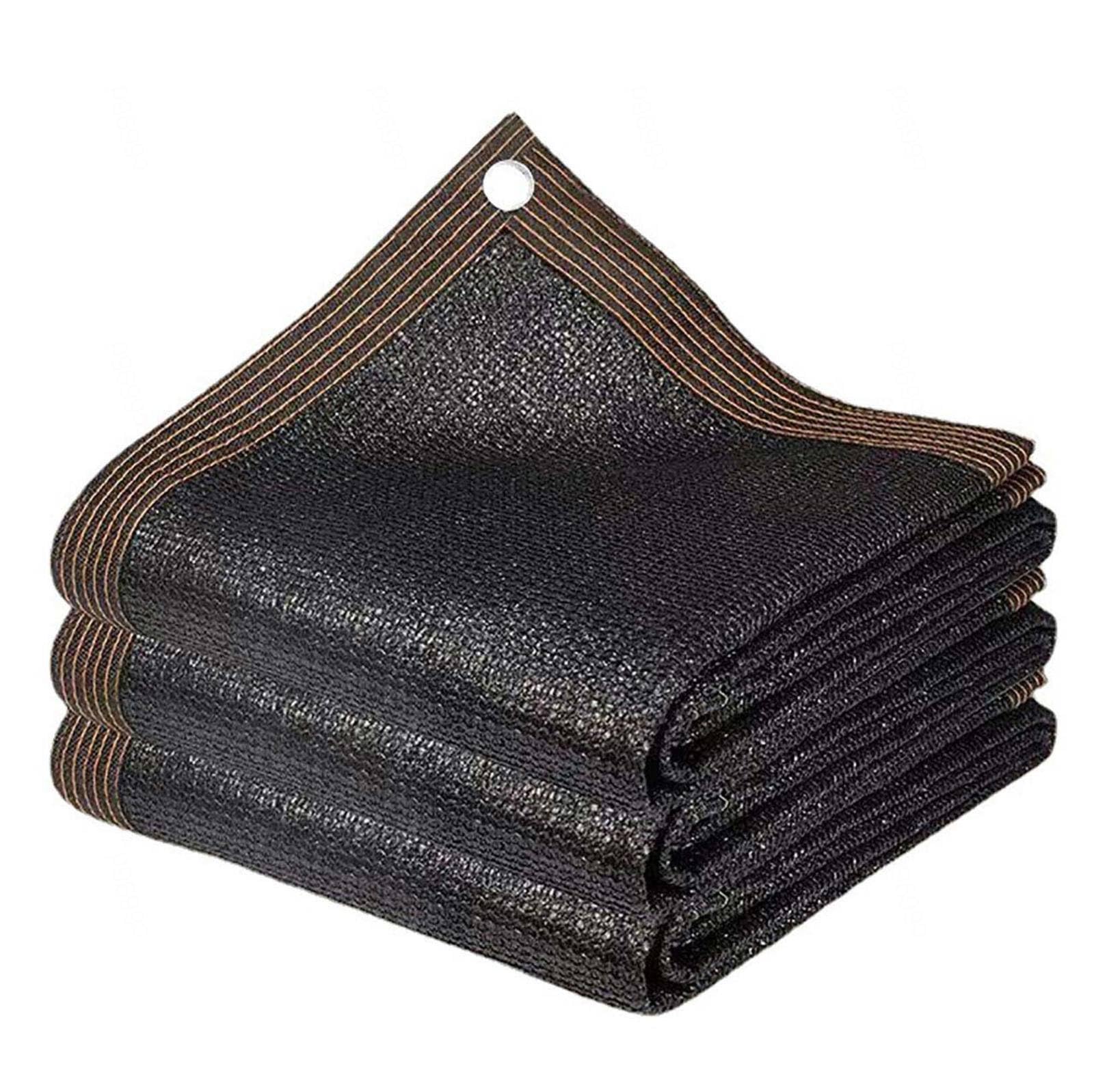 Shade Cloth Net, Black Shade Cloth Net Mesh Tarp 90% for Garden Greenhouse Multiple Sizes(5x8m)