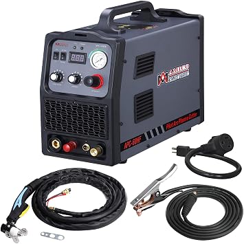 Amico APC-60HF, 60 Amp Non-touch Pilot Arc Air Plasma Cutter, 90V to 300V Wide Voltage Cutting Machine, 1.0 inch Clean Cut