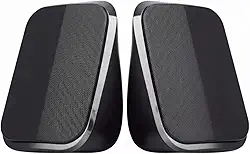 Caixa de Som Mini para PC e Notebook 5W RMS, Alto Falante USB e P2 Estéreo com Controle de Volume, Speaker Plug and Play Custo Benefício para Home Office