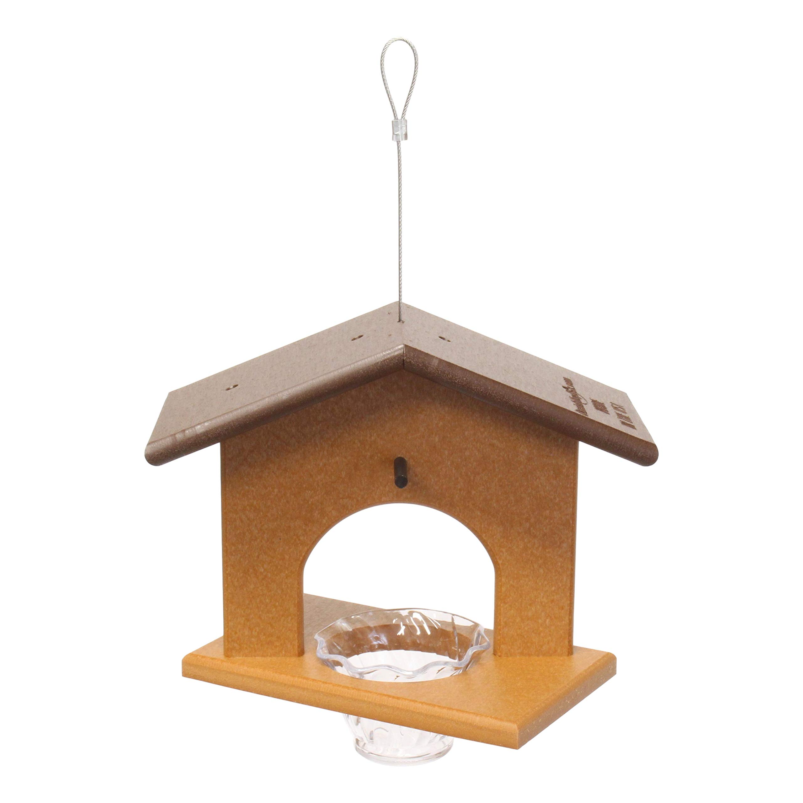 Green Solutions Oriole Vogelfutterstation – Mit Jelly- & Nektarbecher, Orange, Wetterfest