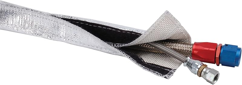 Manta térmica Heat Shroud Design Engineering aluminizada com fecho hook-and-loop 1/2"–3/4" x 91,44 cm – 1 unidade