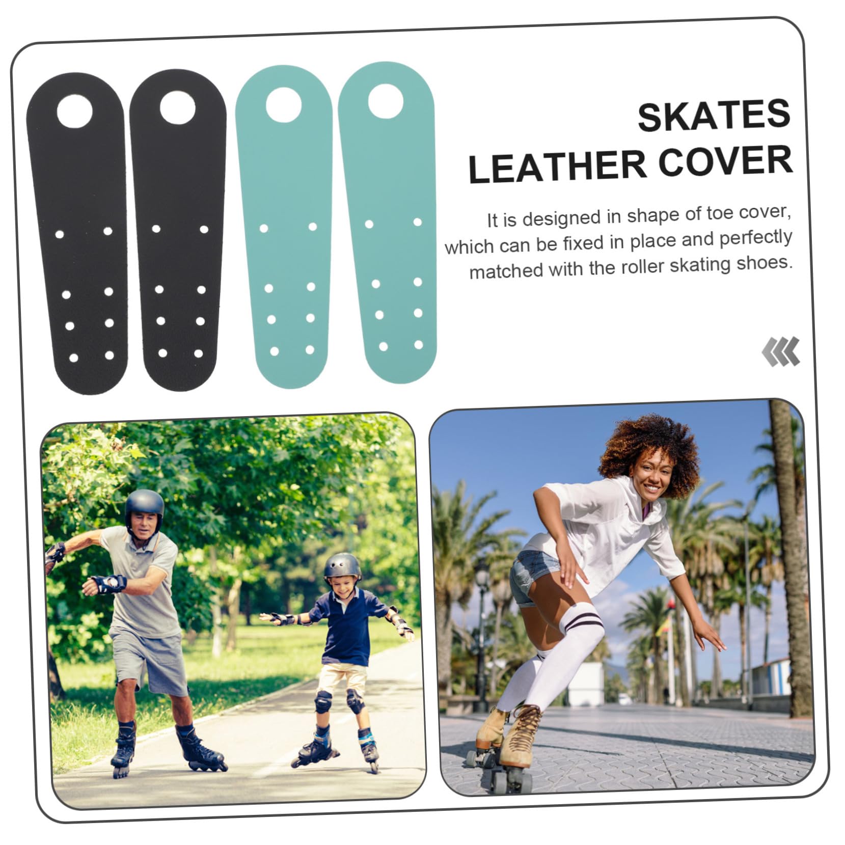 YARNOW pour Patins Protège-Orteils