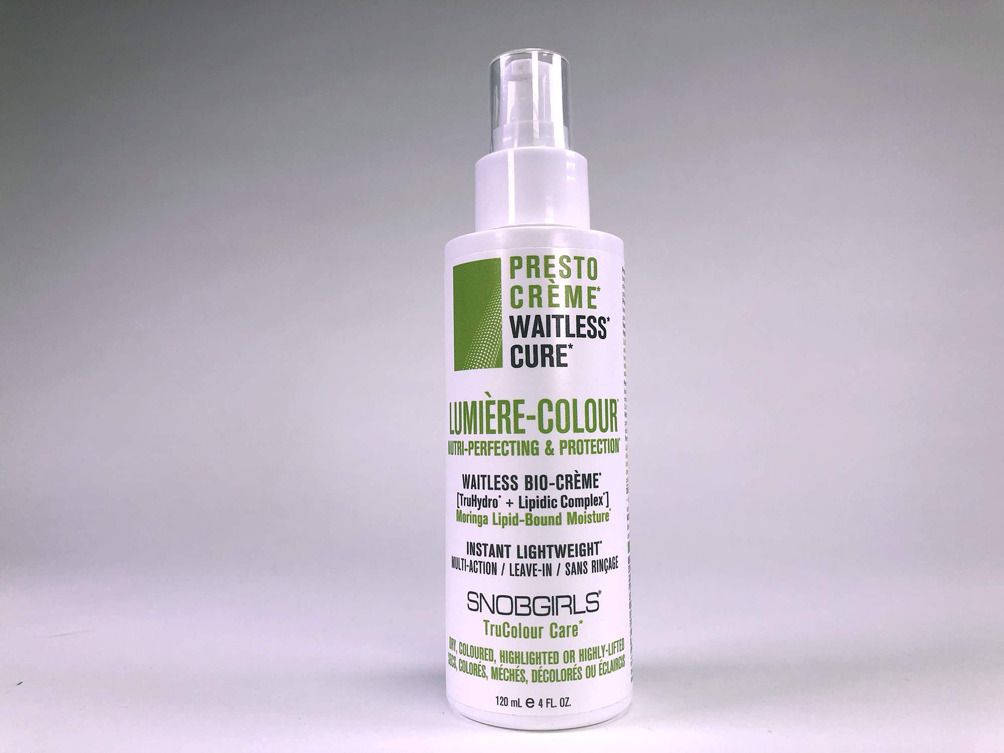 SNOBGIRLSLUMIERE HIGH-CURE PRESTO-CREME Leave-In Treatment