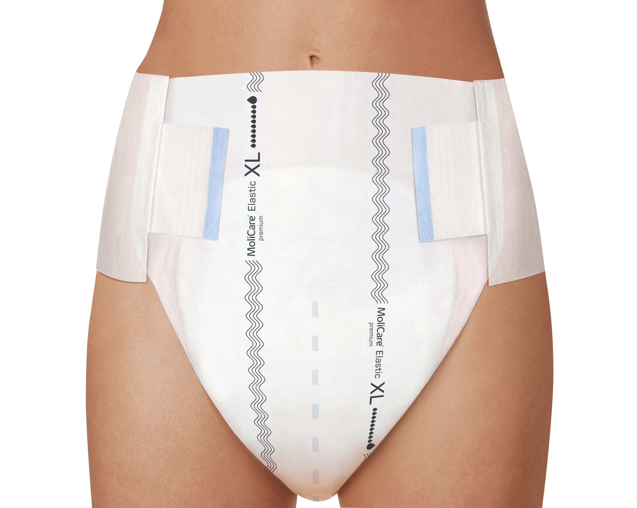 MoliCare premium Elastic Inkontinenzslips – 10 Tropfen | Hochsaugfähige Einwegwindeln für Männer und Frauen mit sehr schwerer Inkontinenz für die Nacht | Größe XL | 14 Stück