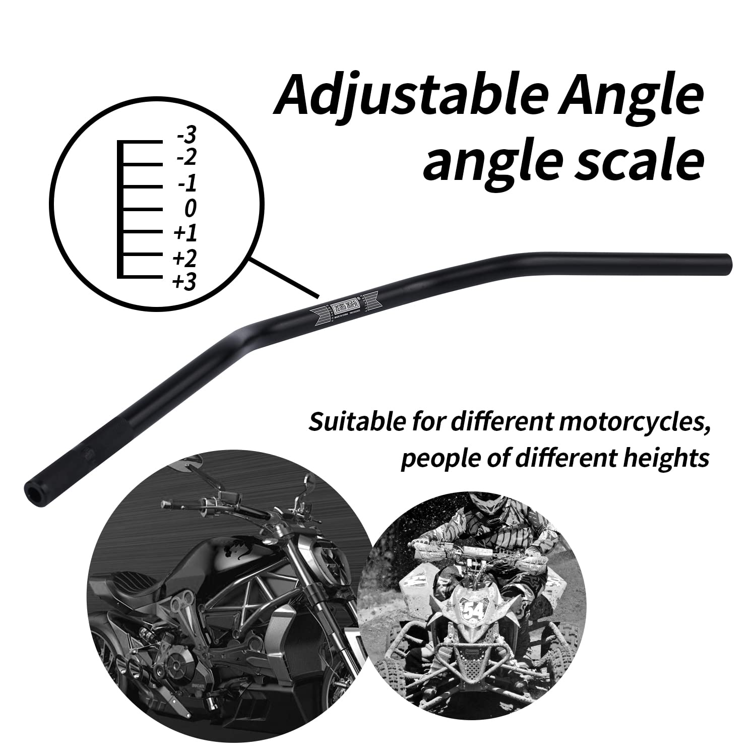 7/8" 22mm Handle Bar Handlebars CRF YZF KXF KLX RMZ DRZ Pt Drt Bke - View #8