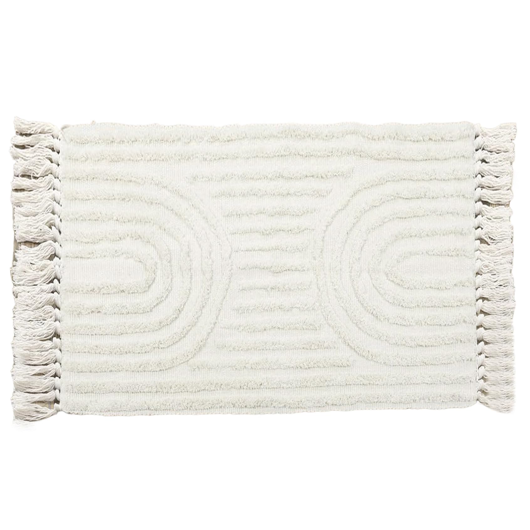 Tapis Lavable Boho Gcroet pour Protéger le Sol de la Cuisine