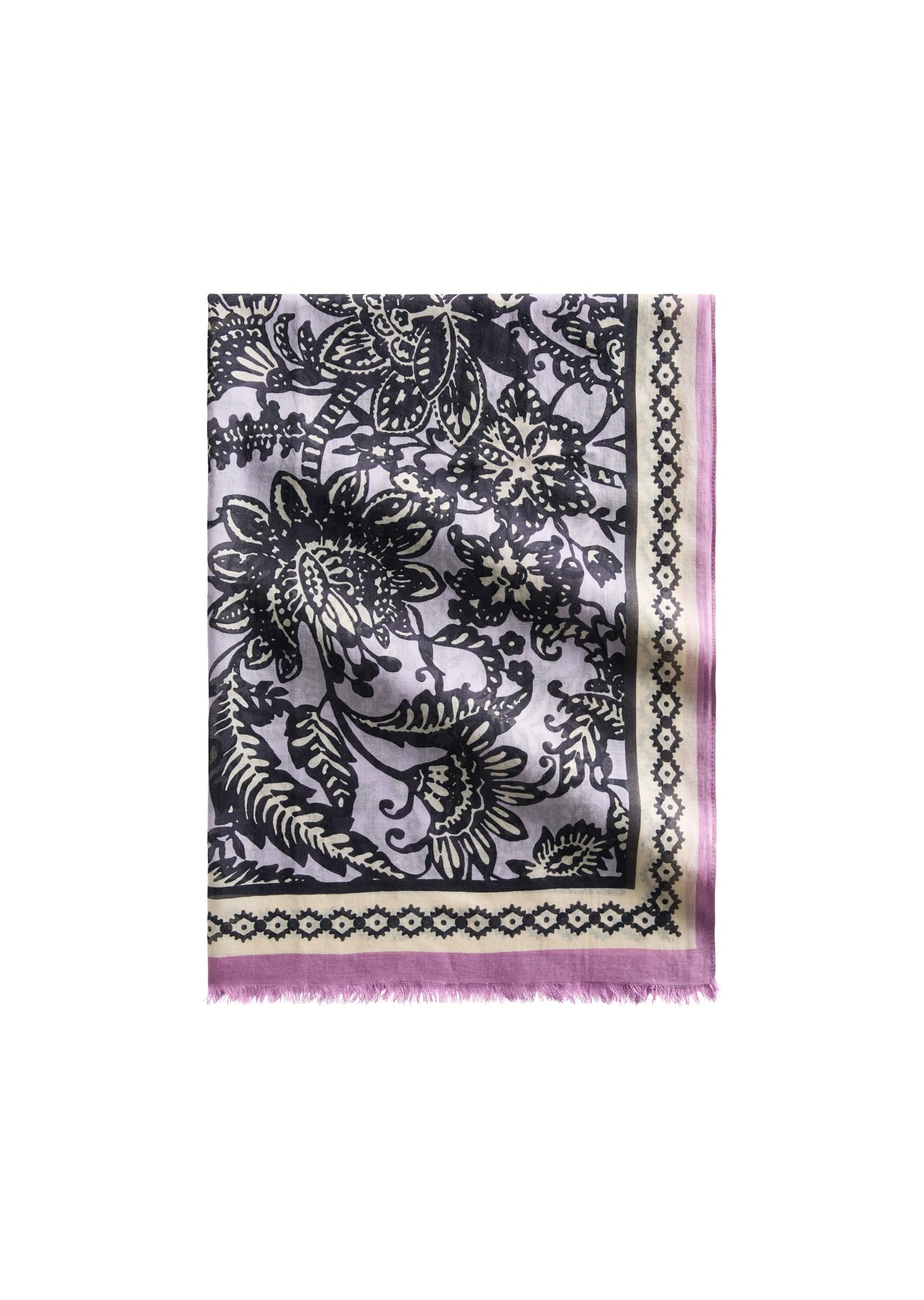 Marc O'Polo Schal mit Allover-Print mit TENCEL™ Lyocell pink, OSO