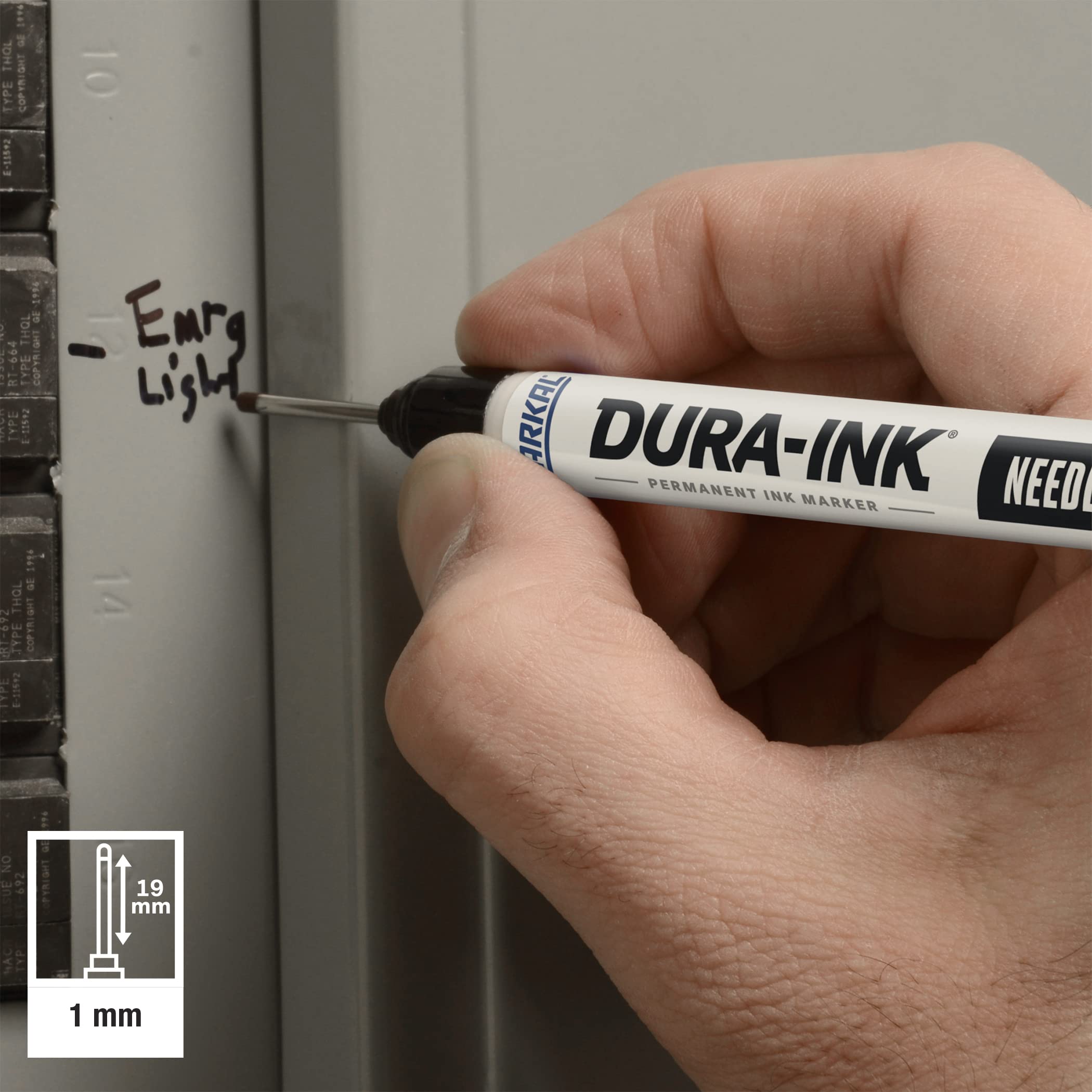 MARKAL 96520 Dura-Ink 5, czarny (opakowanie 12 szt.)
