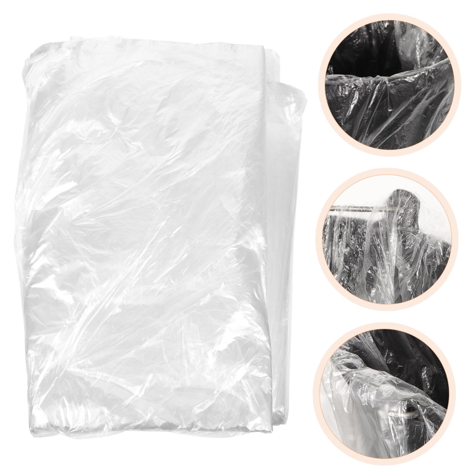 Lot de 80 sacs jetables pour bain de pieds - Imperméables - Pour spa - Pratique - Pour salon et maison - Léger et respirant - Pas d'effort d'installation