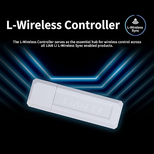 Miniatura 2 de Lian Li UNI Fan - Controlador inalámbrico L para ventiladores de computadora, funciona con SL-Infinity Wireless, CL Wireless, SL & TL Wireless