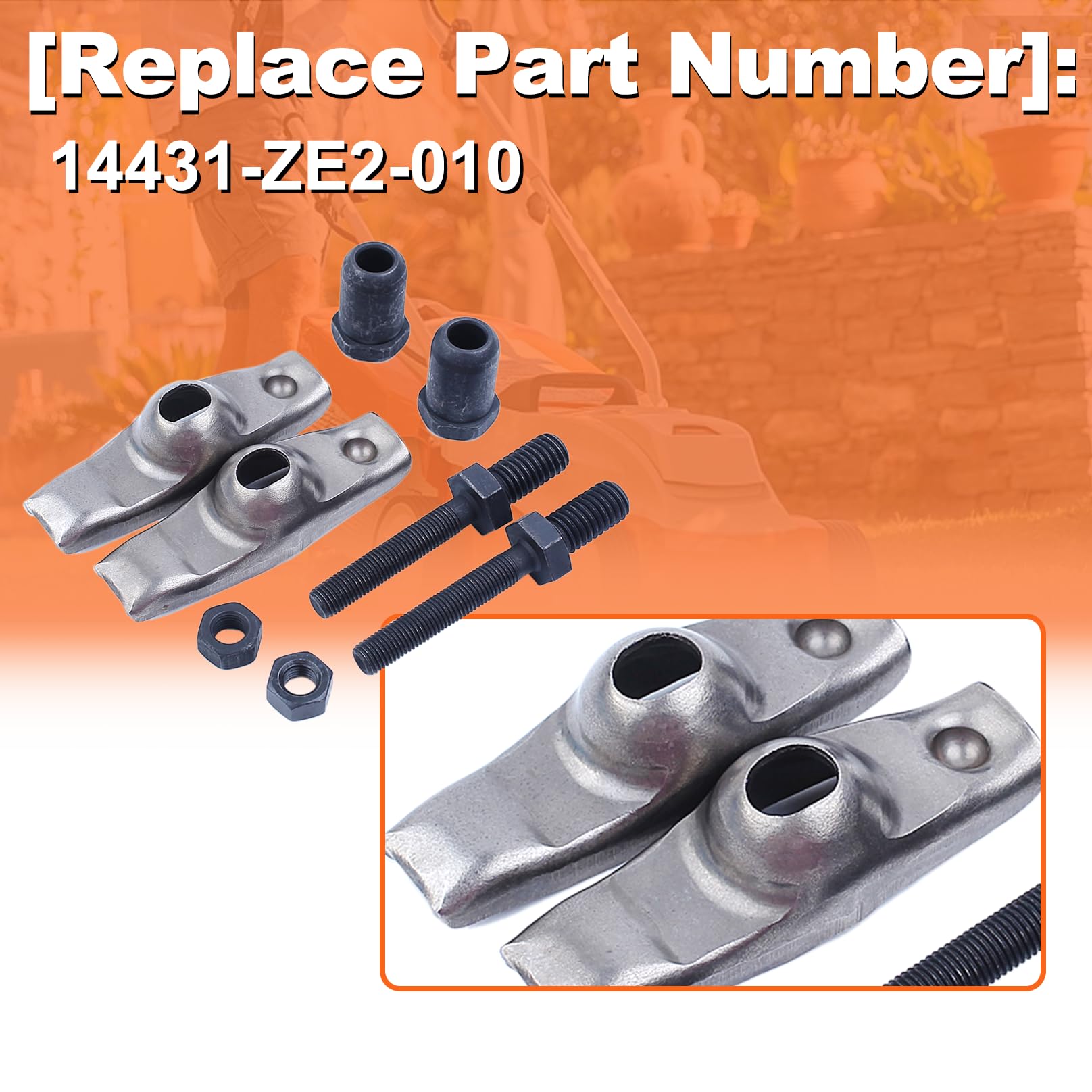 ウドーーわーん Amazon.com : Mtanlo Valve Rocker Arm Assy Kit For Honda GX340