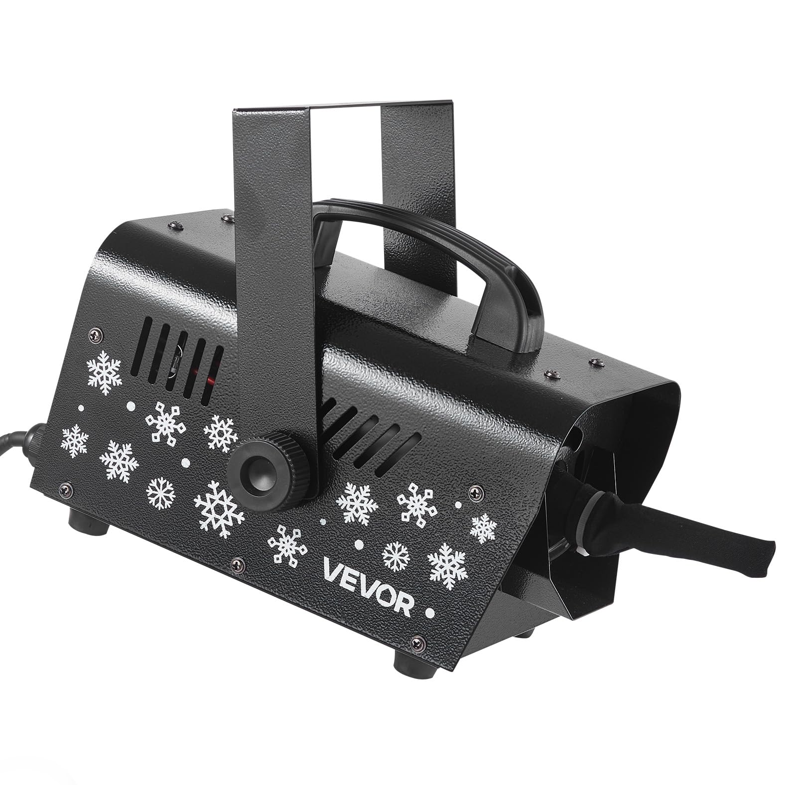 VEVOR Machine à Neige 1500 W, Machine à Flocons de Neige Artificielle Portative Suspendue, avec Télécommande sans Fil, Réservoir 5 L, pour Fêtes de Noël, Effet de Scène, Décoration Extérieur Intérieur