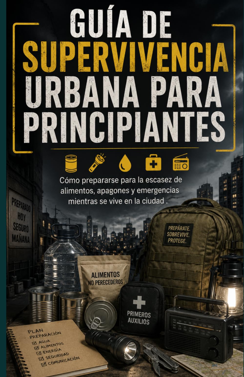 Guía de Supervivencia Urbana para Principiantes: Cómo prepararse para la escasez de alimentos, apagones y emergencias mientras se vive en la ciudad
