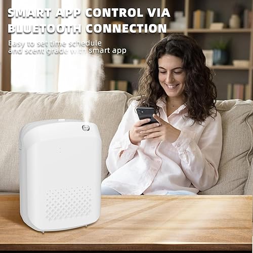 Miniatura 3 de Máquina de aire inteligente de aroma para el hogar, difusor de colección de hotel Bluetooth con tecnología inteligente de aire frío, cobertura de