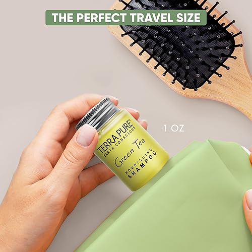 Miniatura 5 de Terra Pure Champú, comodidades de hotel tamaño viaje, 1 oz. (caja de 20)