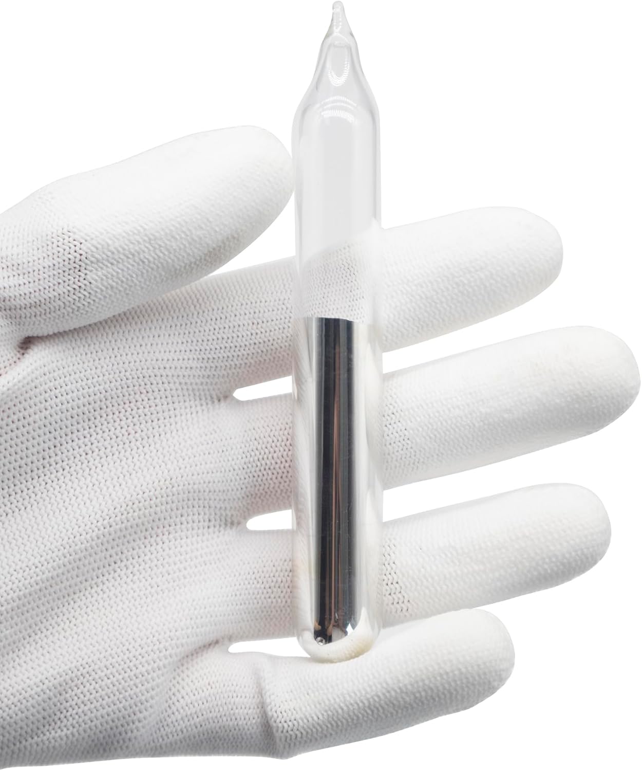 Sodium Metal Element Na Natrium, 99.95% Pure,5 Gram, Sealed in Glass Tube, for Gift, Teaching, Display, Collection, Pilot Study