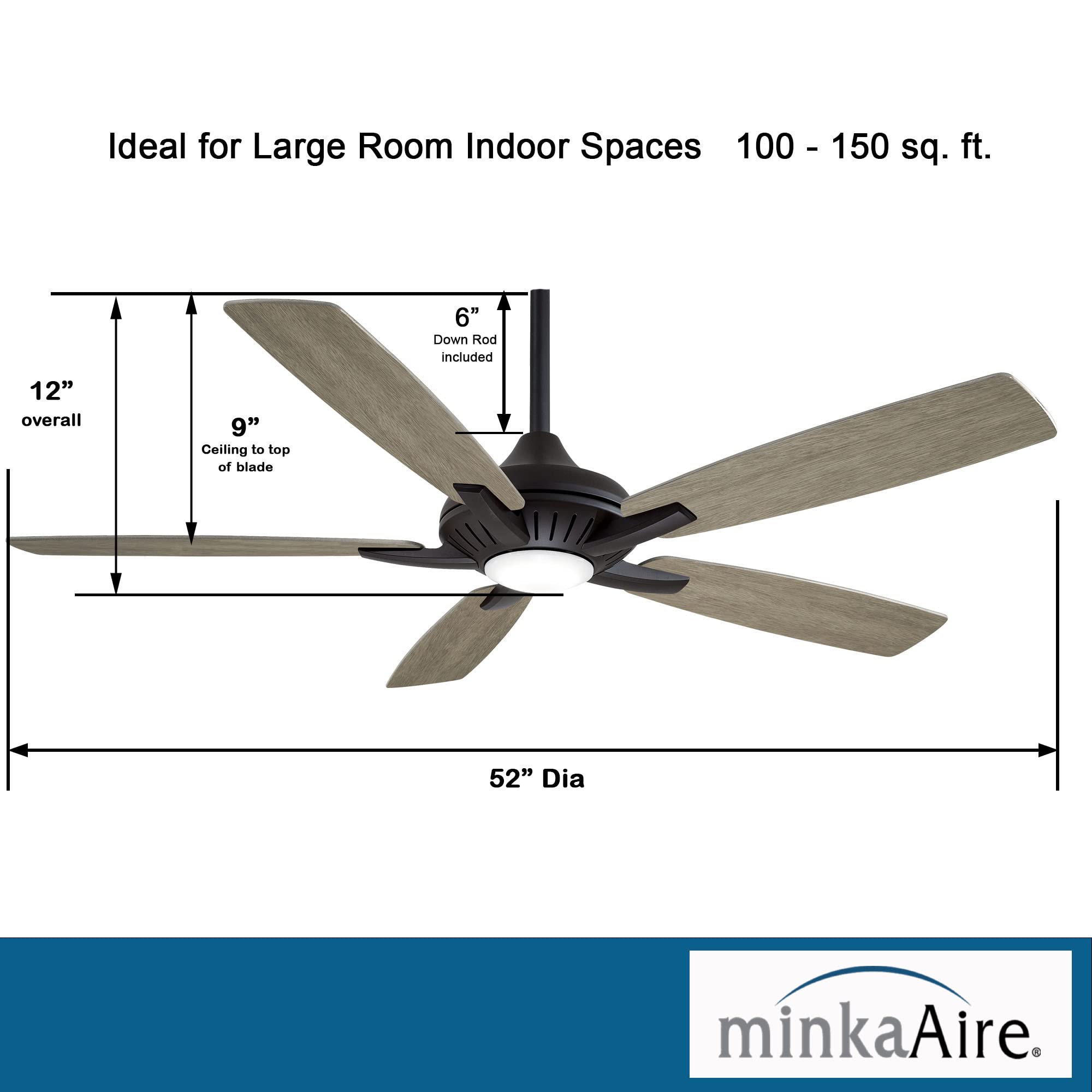 Minka-Aire F1000-CL Dyno 52