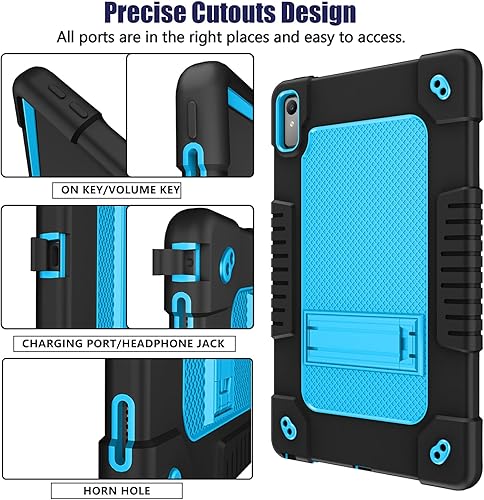 Miniatura 2 de Funda protectora híbrida a prueba de golpes para Lenovo Tab P11 de 2 generación de 11.5 pulgadas, TB350FUTB350XU 2023, carcasa rígida incorporada,