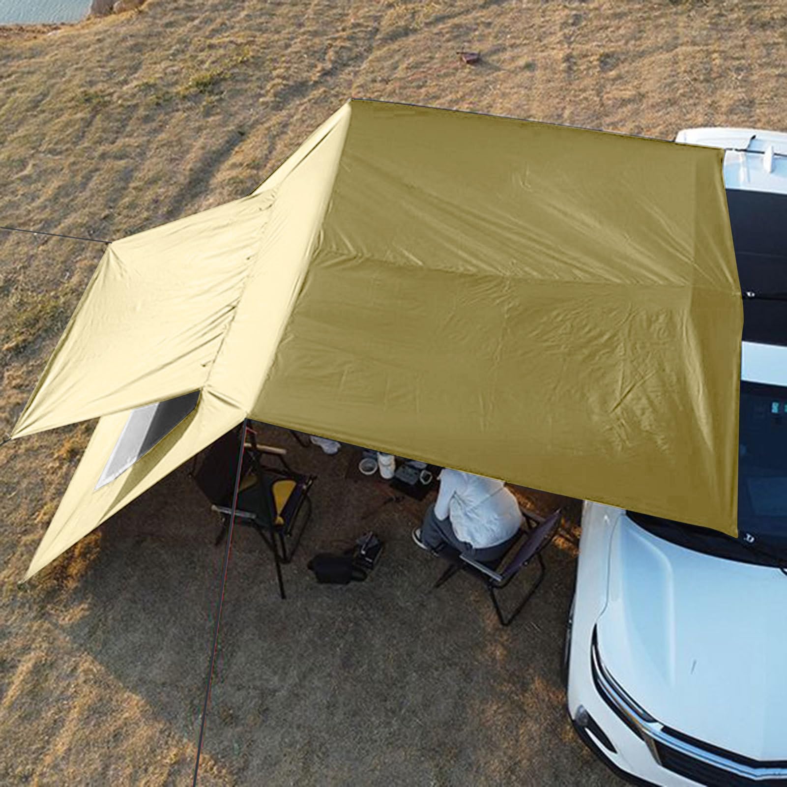 Auto- UV-Schutz Tragbarer Sonnenschutz für Auto | Sonnenschutz Auto e Für Das Camping Für Lkw Automobil Limousine Pickup Wohnmobil Outdoor Picknick Angeln Wandern