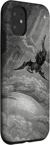 Miniatura 3 de Funda para iPhone 11 The Fall of Lucifer Gustave Dore Fallen angel Lux Lucifer
