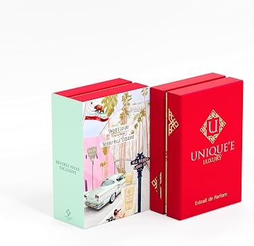 Unique’e Luxury Beverly Hills Exclusive 100 ml Extrait de Parfum Unisex Tobacco Leaf Honey Tonka Bean Niche Perfume