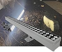 Vista 1 de Luces LED para lavadora de pared, 72 W, 5000 K, luz diurna, 7200 lm, 3.2 pies/40, impermeable IP65 para interiores y exteriores, barra de luz LED