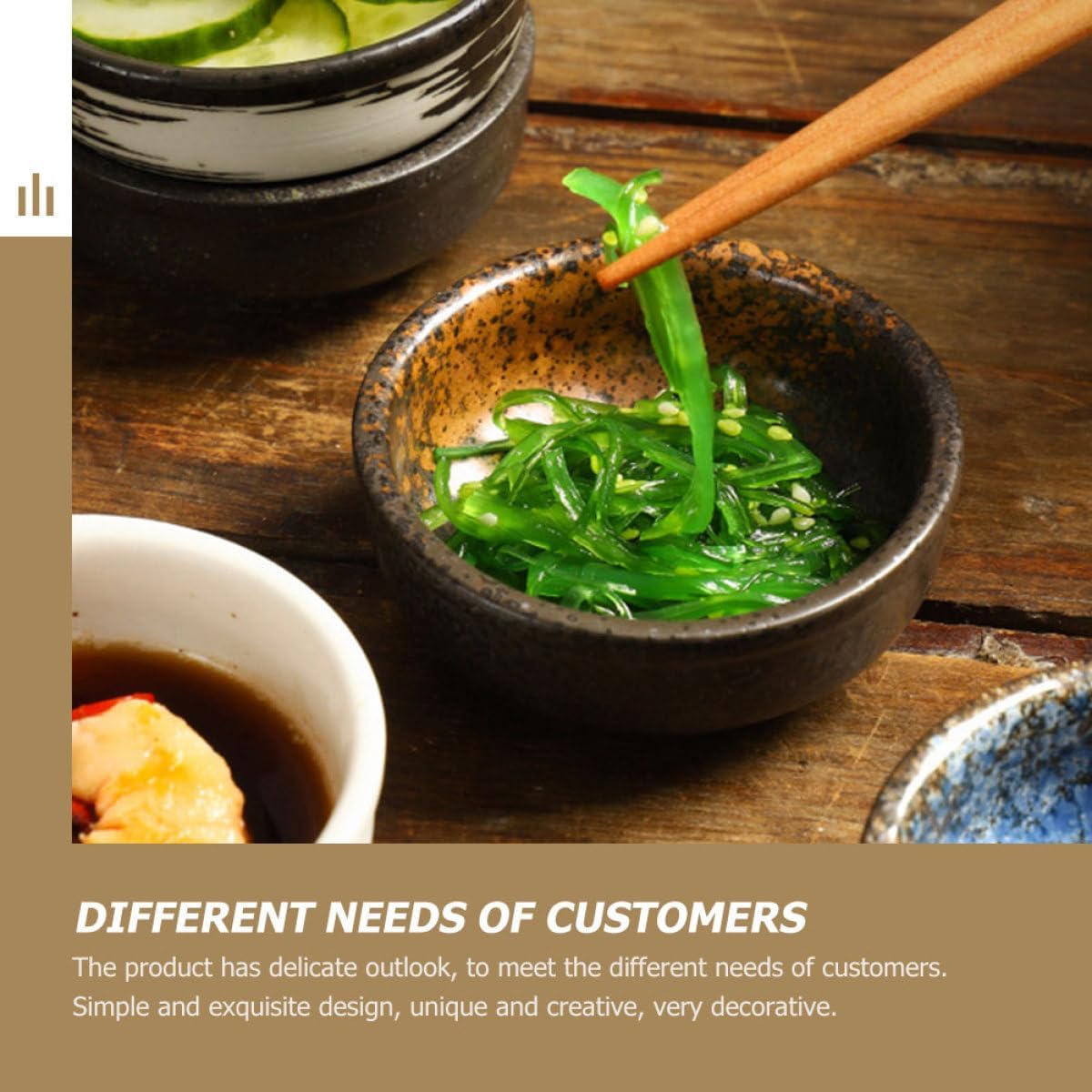 4Pcs Japanese Ceramic Sauce Plates Stable Multi-color Round Dipping Dish for Soy Sauce Vinegar and Condiments Dinner Accessory for Home and Restaurant Serving