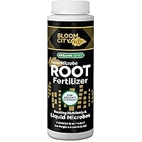 Vista 1 de Organic Root Stimulant, Salmon and Kelp Formula, Rich with Microbes and Mycorrhizae by Bloom City, 1/2 Pint (8 oz)