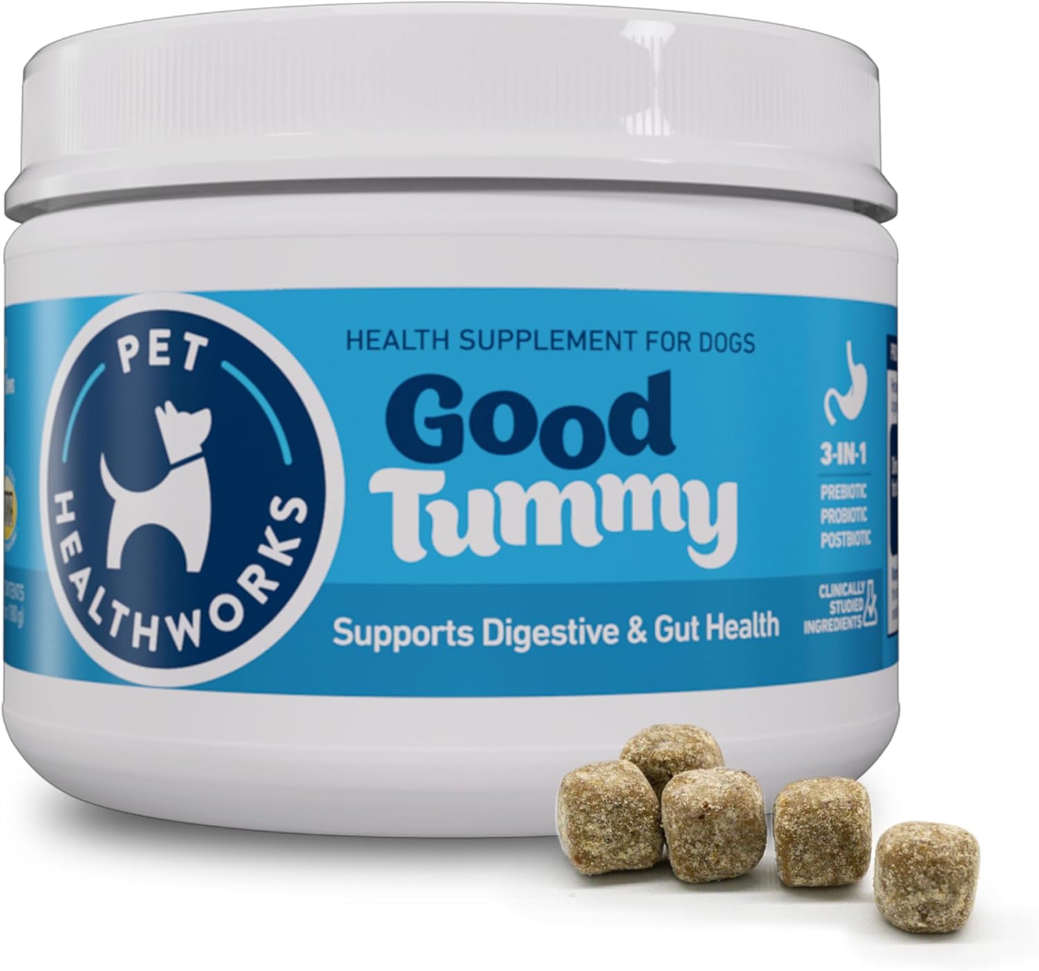 Good Tummy Probiotic Chews for Dogs – Supports Digestive...