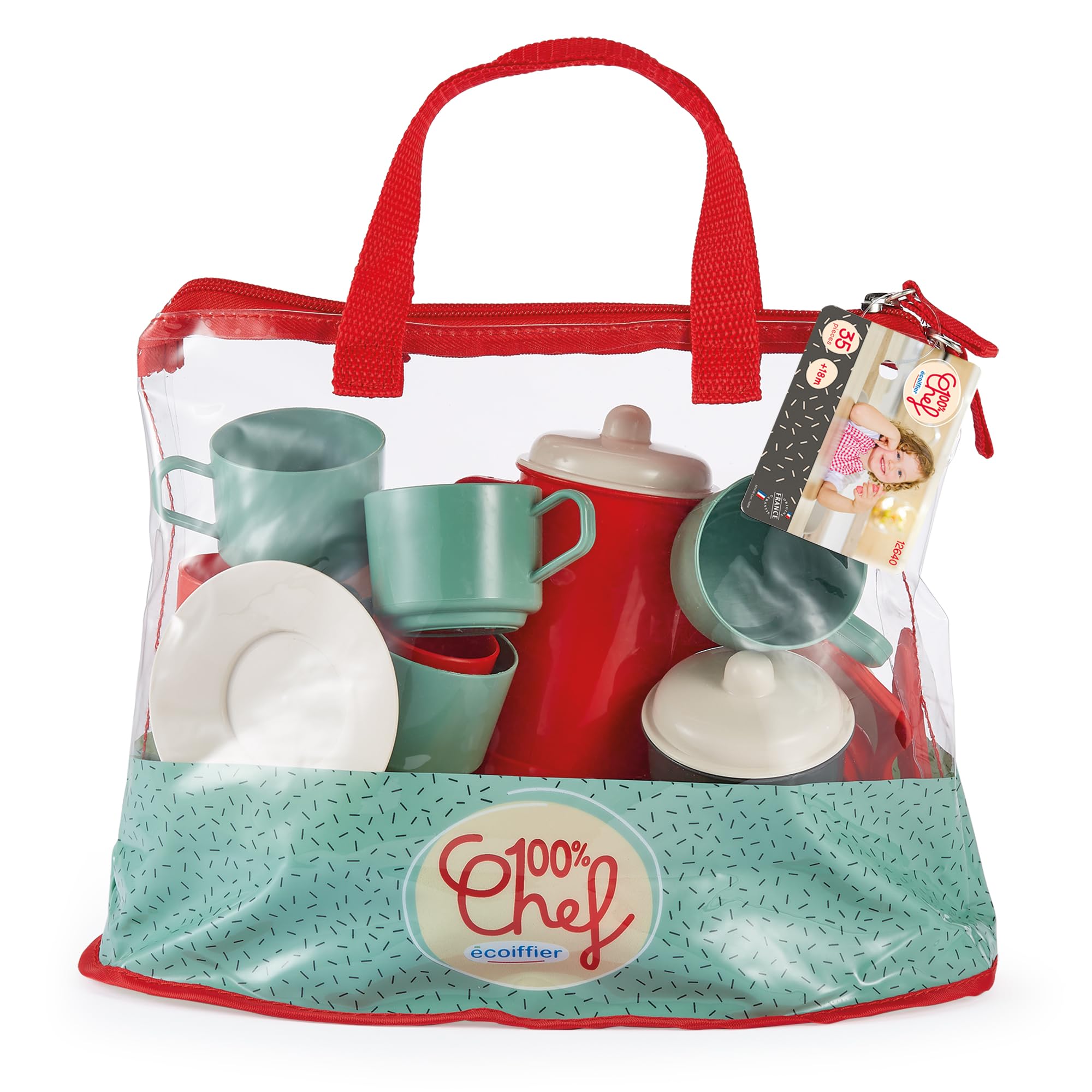Sac dinette garni - Jeu d'imitation - ECOIFFIER - +​18 mois