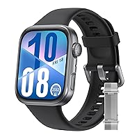 HUAWEI WATCH FIT 4 Nero + Grigio Nylon, 100 Modalità di Allenamento