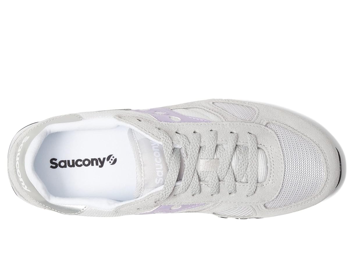 FLOW SHADOW レディース 143cm Amazon.com | Saucony Shadow Original Grey/Purple 6 B (M