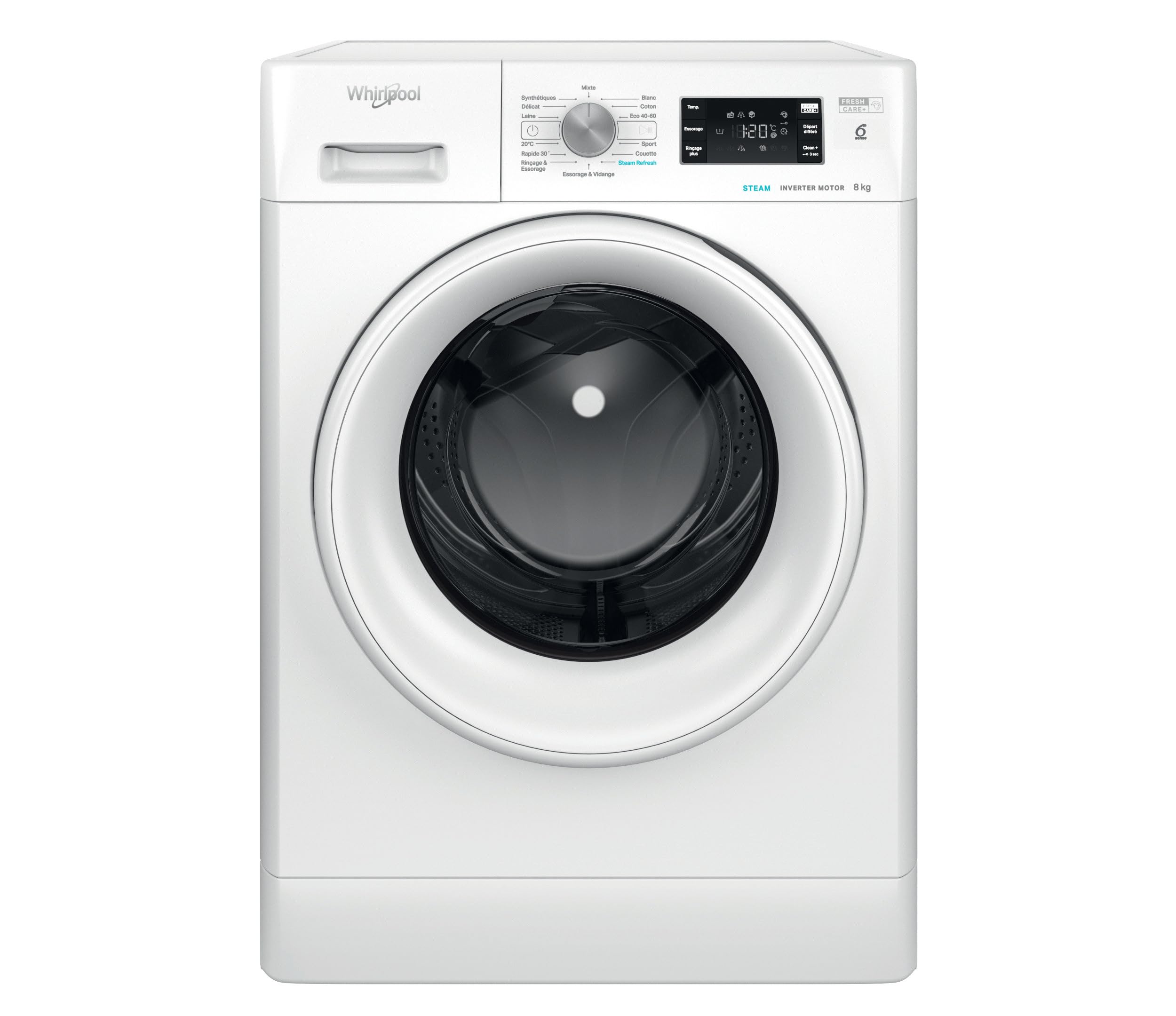 Lave-linge frontal 8kg 1400 Tours/min - FFBS8469WVFR