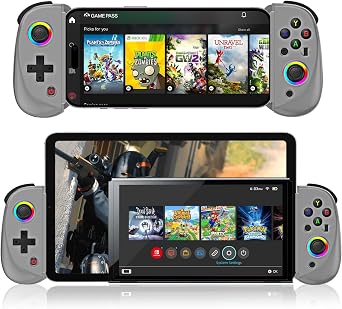 arVin Gamepad Controller for iPad/iPad Mini/iPad Air/Samsung Galaxy Tab/Huawei MatePad/Yoga Tab/iPhone 15/14/Android Phone/PC/Switch/PS4 -Play Xbox Cloud Gaming/PS Remote Play/Steam Link/Call of Duty