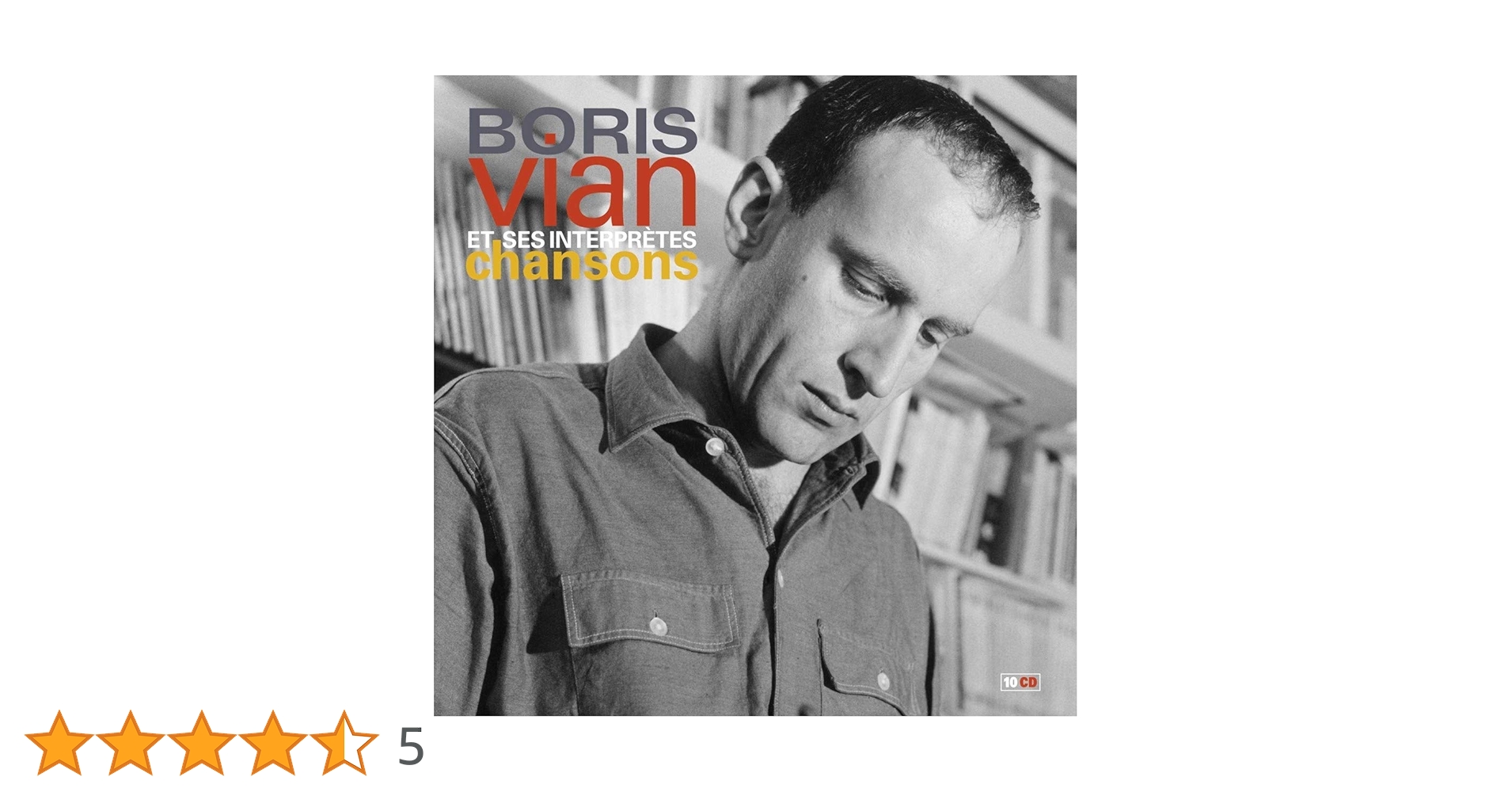 Chansons: Boris Vian et Ses Interpretes: Amazon.fr: CD et