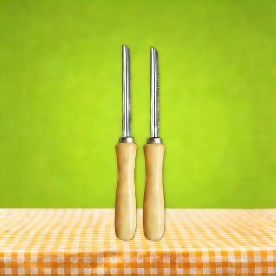 2 Pcs Corer Zucchini Squash Vegetable Stainless Kosa Excavator And One Mahshi Marinade Spice Mix (1.76 oz / 50 gm) +