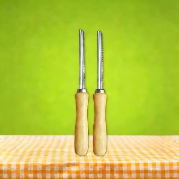 2 Pcs Corer Zucchini Squash Vegetable Stainless Kosa Excavator And One Mahshi Marinade Spice Mix (1.76 oz / 50 gm) +