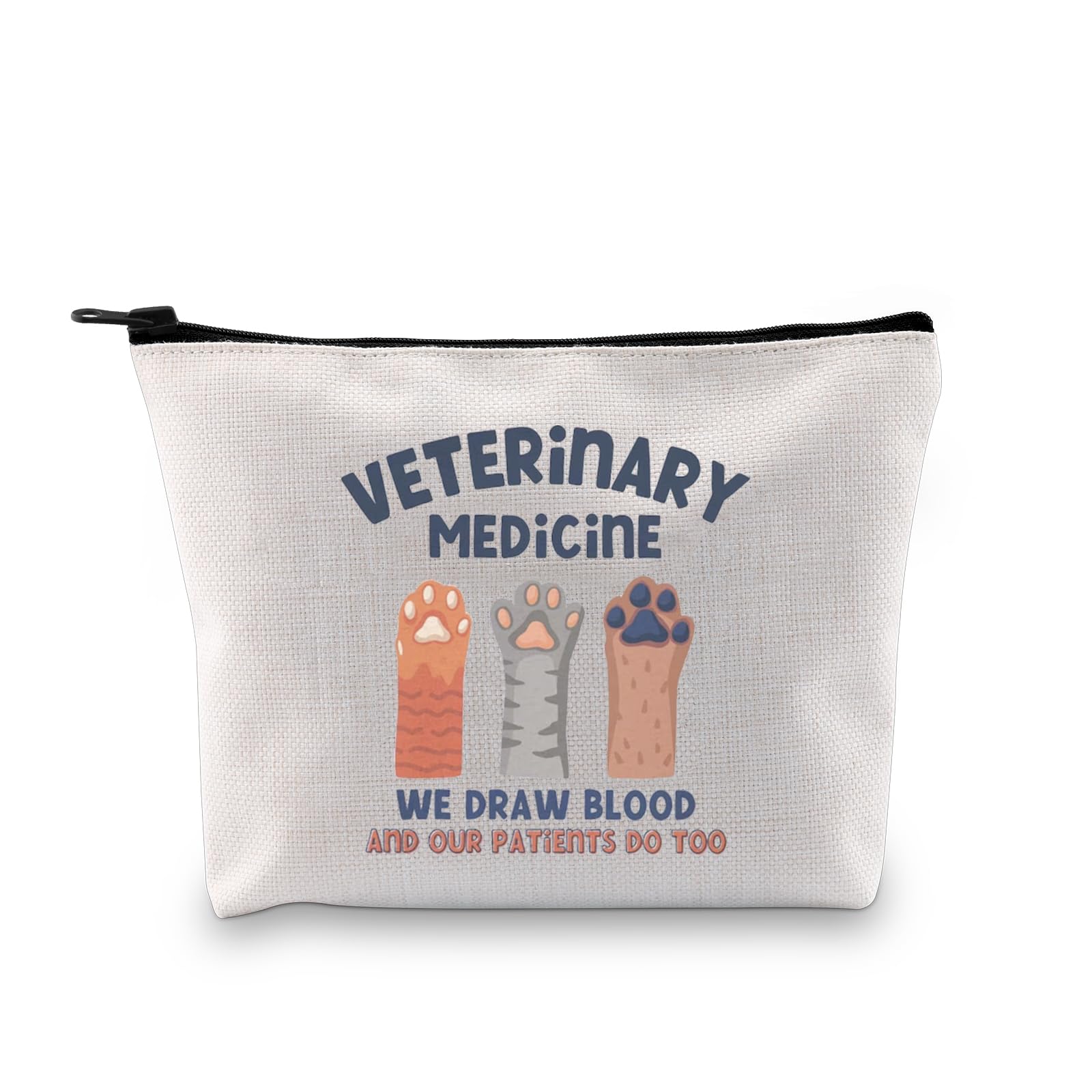 GJTIM Veterinarian Gift Vet Tech Appreciation Graduation Gift Veterinary Medicine Makeup Bag Vet Tech Kit (Veterinary Medicine Bag)