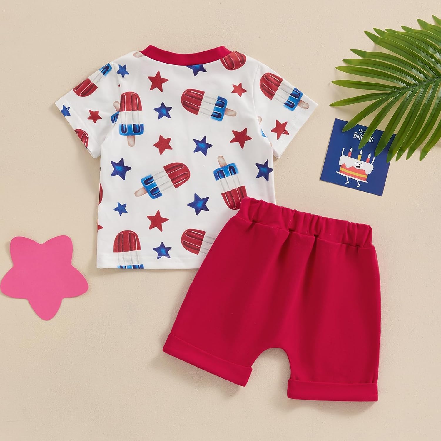 4th Of July Baby Boy Outfit Infant T Shirt Shorts 2pcs Set Toddler Fourth Of July Outfits Kids Summer Cute Clothes