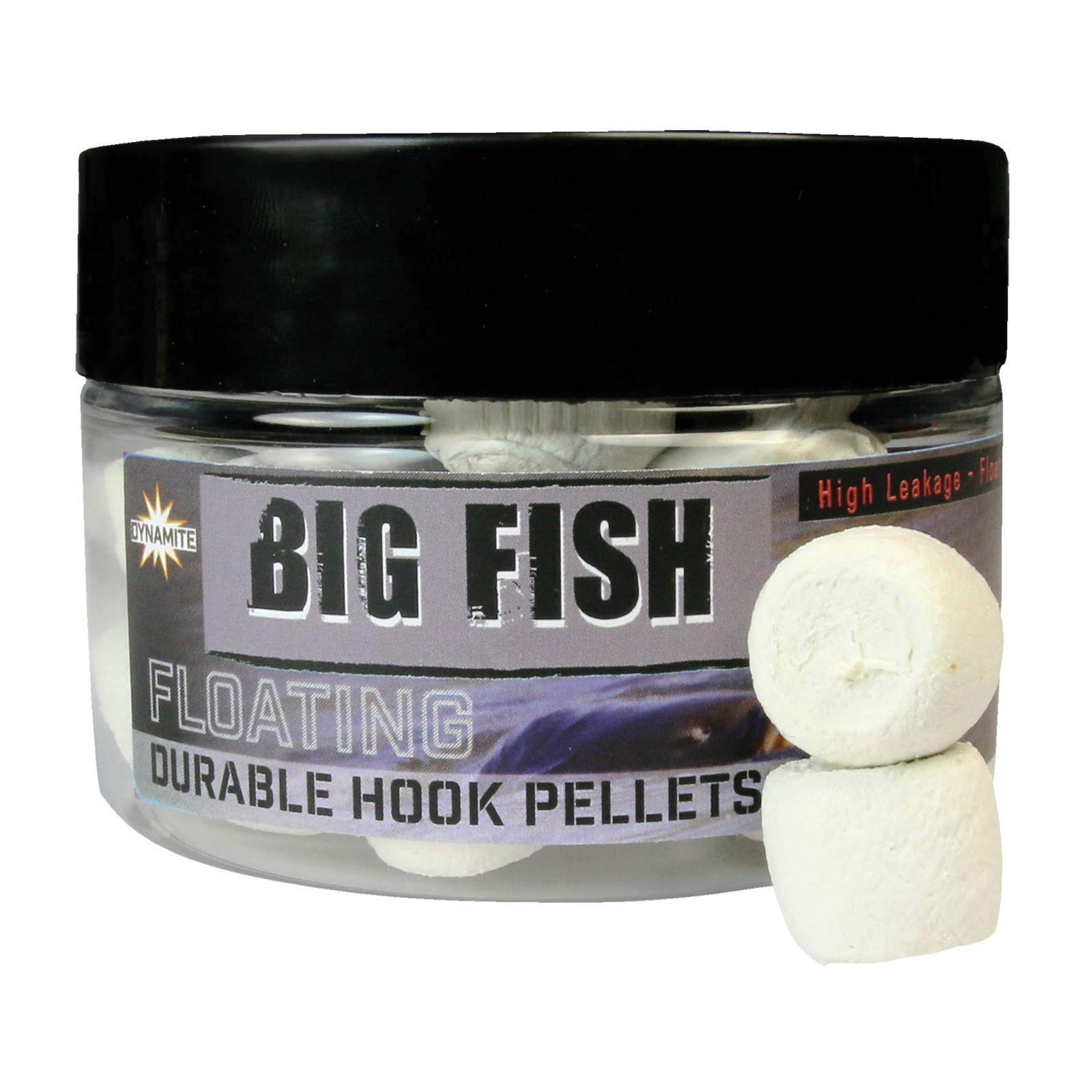 Dynamite Baits Big Fish Floating Durable Hookbait Pellets 12mm (White Fishmeal) โ image 1