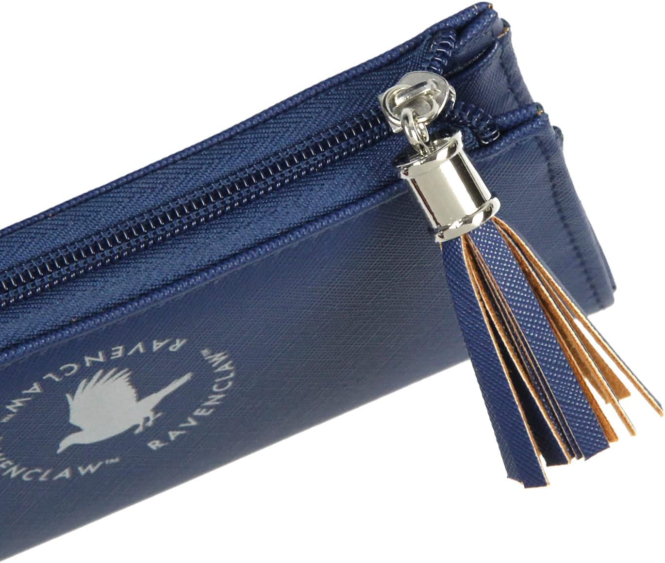 Bioworld Harry Potter Wallet Designer Hogwarts Ravenclaw House Zipper Clutch Faux Leather Wallet For Women - Image 4