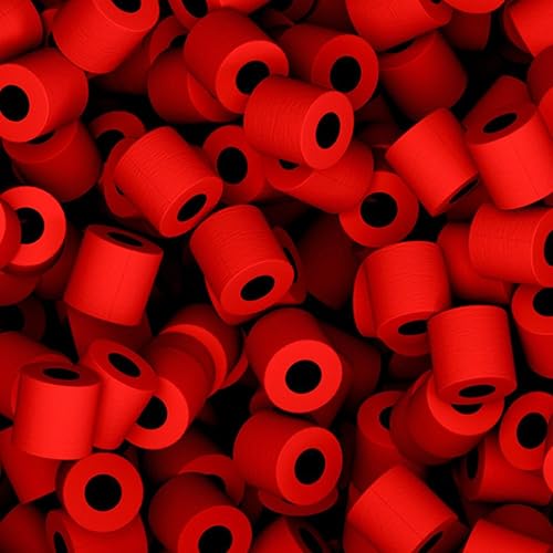 Miniatura 8 de Renova Papel higiénico de color perfumado 2 rollos de papel de baño de 3 capas rojo (RC200064199)