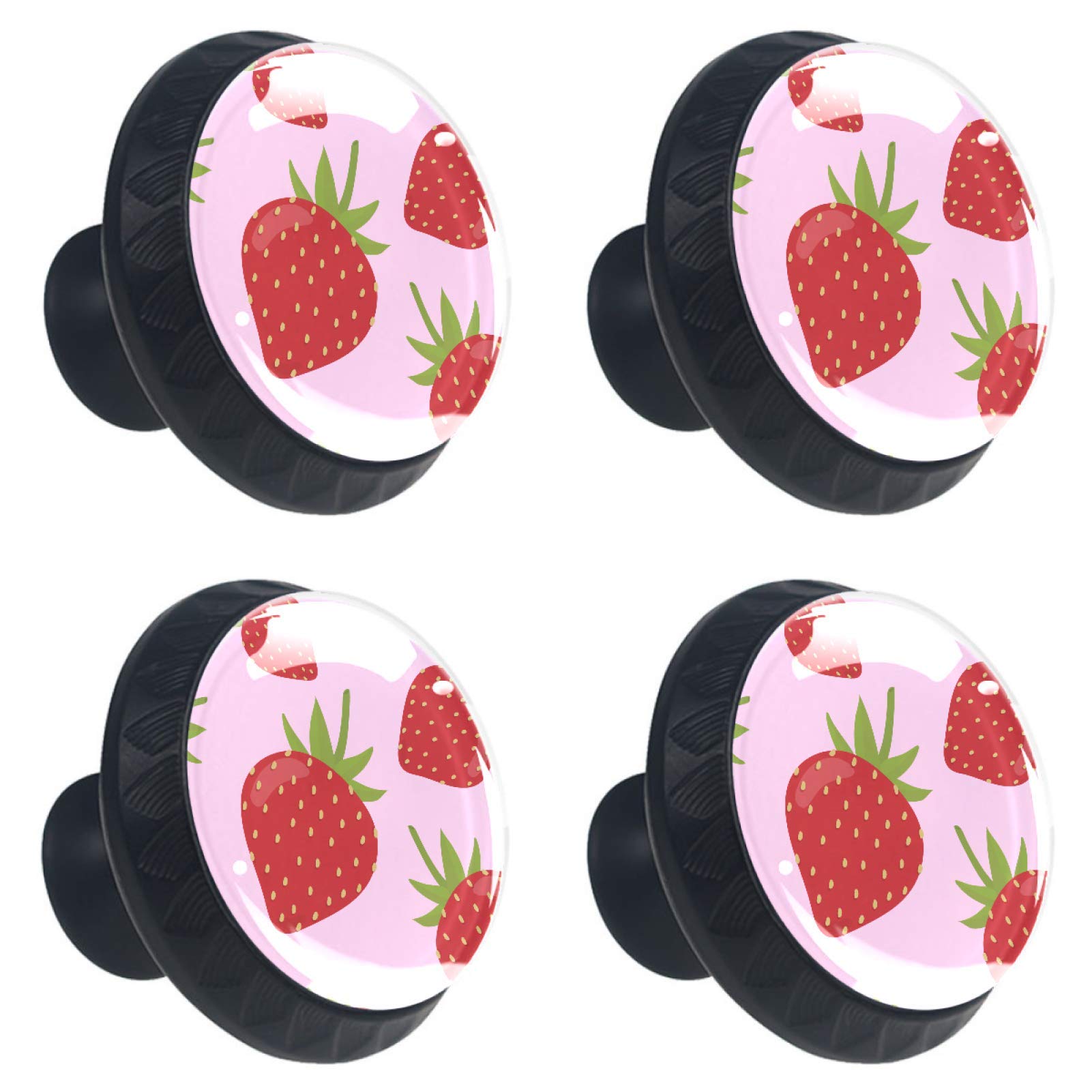 Boutons de tiroir fraise : remplacez vos poignées cassées par du cristal coloré