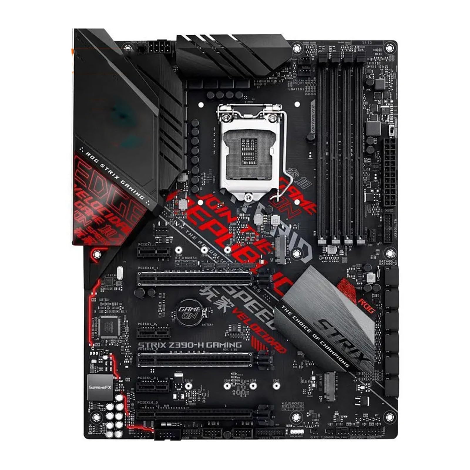 Fit For ASUS ROG Strix Z390-H Gaming Motherboard LGA1151 (Intel 8th and 9th Gen) ATX DDR4 DP HDMI M.2 USB 3.1 Gen2 Gigabit LAN motherboard